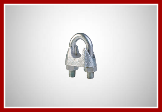 Presilha para cabo de aço