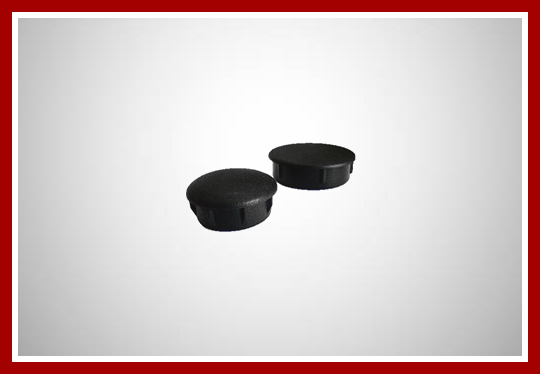 Chapéu de plástico para tubo redondo