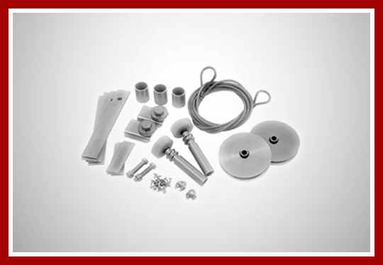 Kit acessório para portão basculante