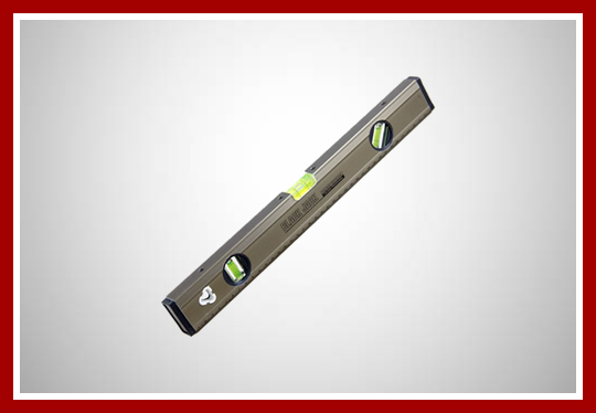 Nível de alumínio reforçado com base magnética