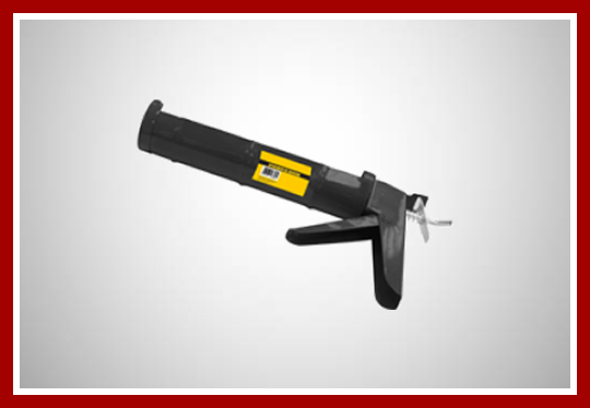 Aplicador de silicone tubolar