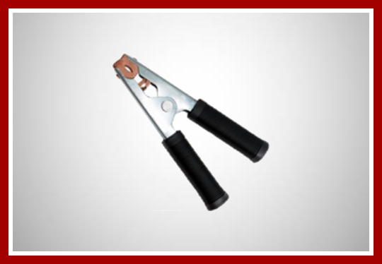 Garra negativa para solda