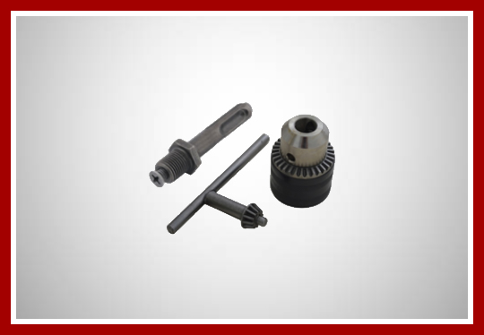 Mandril com chave e haste SDS