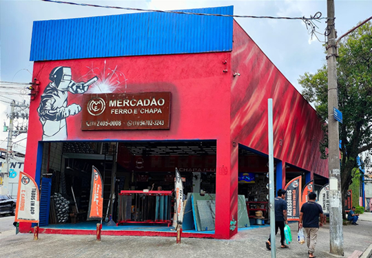 Loja Mercadão Chapa e Ferro