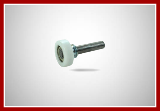 Rodízio de nylon para guia de portão basculante