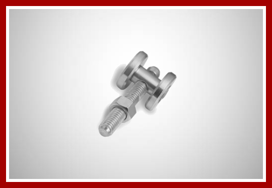 Rodízio duplo para mini guia