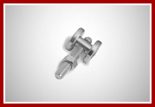 Rodízio quadruplo para mini guia