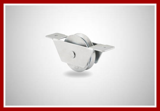 Roldana caixa aberta para cantoneira