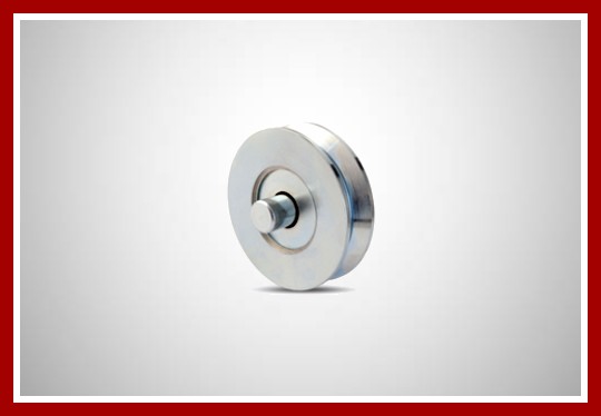 Roldana simples para cantoneira