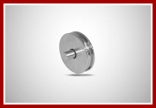 Roldana simples para redondo