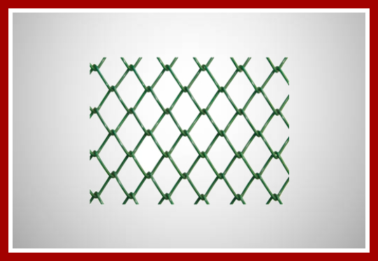 Tela alambrado revestida com PVC