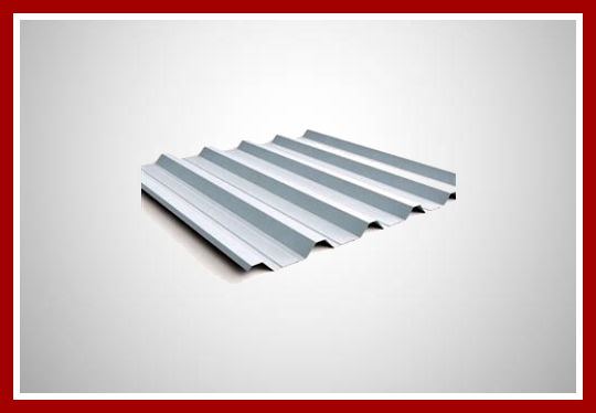 Telha simples galvanizada trapézio 25